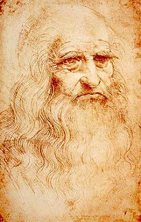 Self Portrate of Da Vinci
