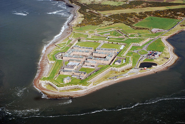Fort George today from the Air.  Photo from geograph.org.uk