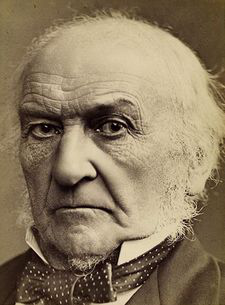 Prime Minister Gladstone, Prime Minister of the United Kingdom.  1868 to 1874; 1880 to 1885; February to July 1886; 1892 to 1894